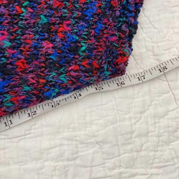 Vintage Evian Knit Multicolor Sweater size Medium - Picture 6 of 7